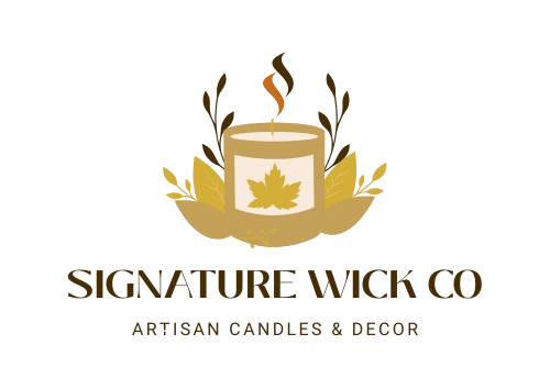 Signature Wick Co. brand logo - Artisan Gel Candle Company